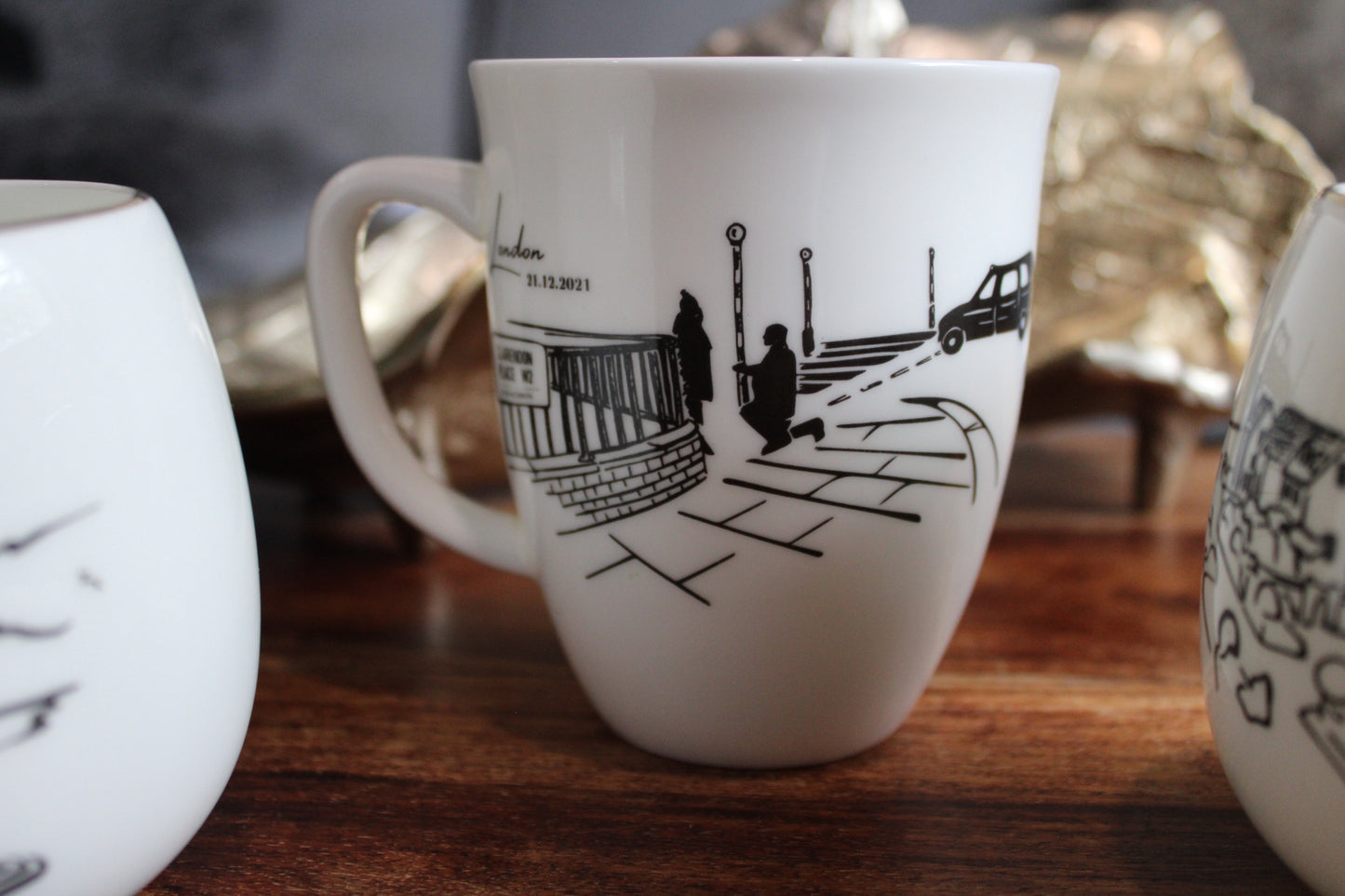 Personalised Mug Set Gift Card