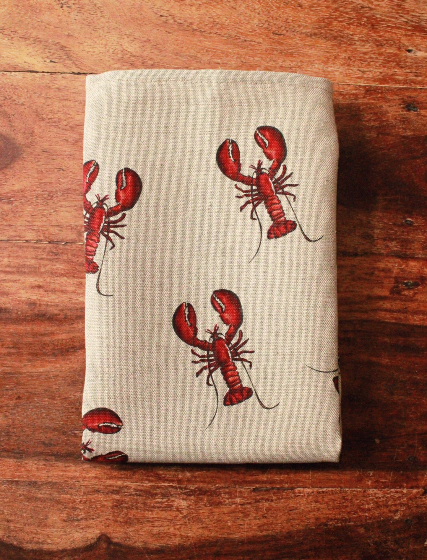 Bali Tea Towel - Red Lobster