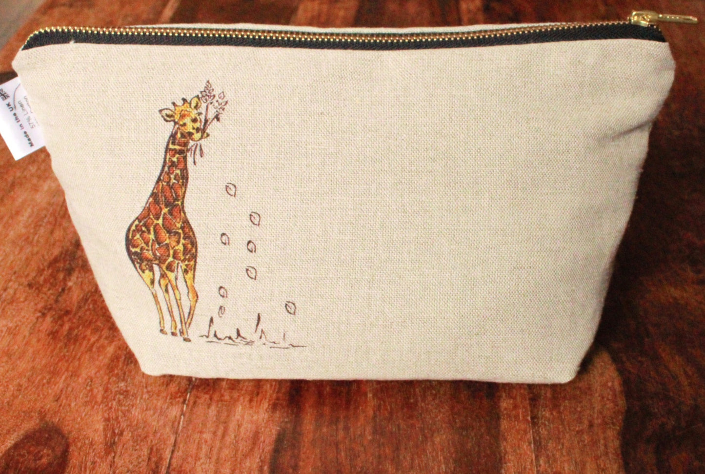 Amboseli Giraffe Luxury Toiletries Bag