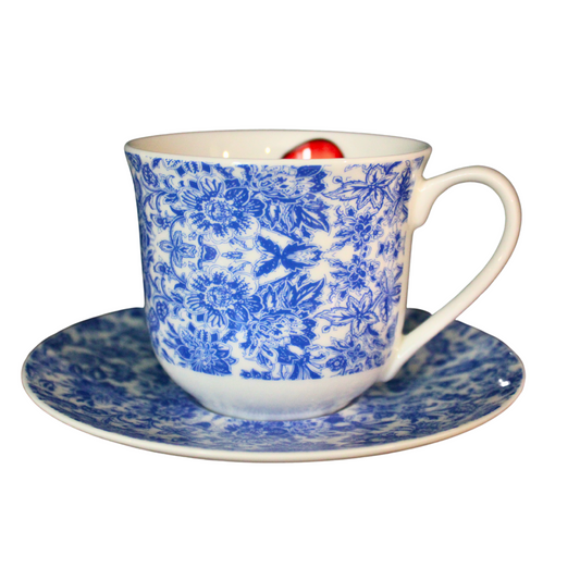 Bali Lobster Tea Cup & Saucer