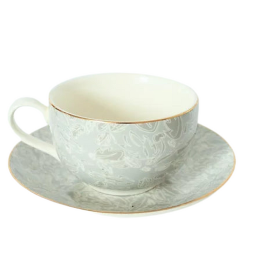 Cheshire Grey Tea cups (set of 2)