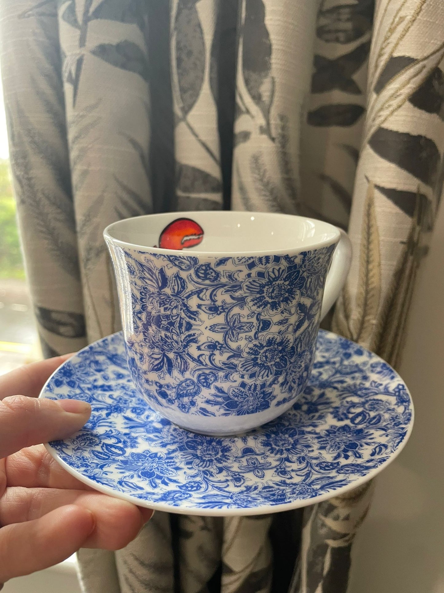 Bali Lobster Tea Cup & Saucer