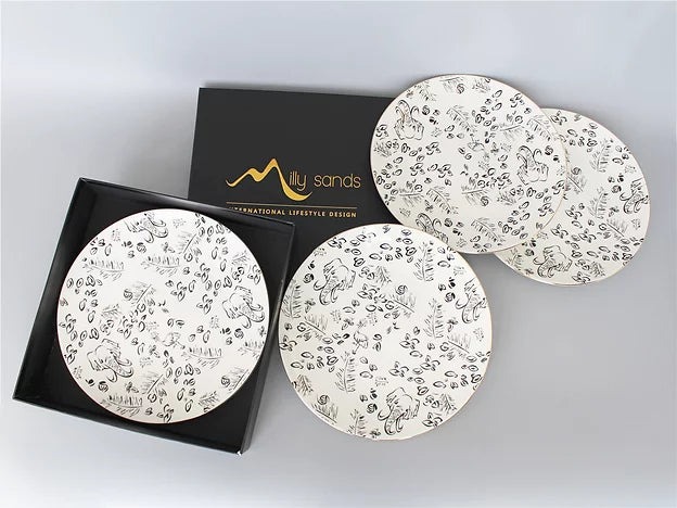 Kenya Dinner plates  (set of 4)