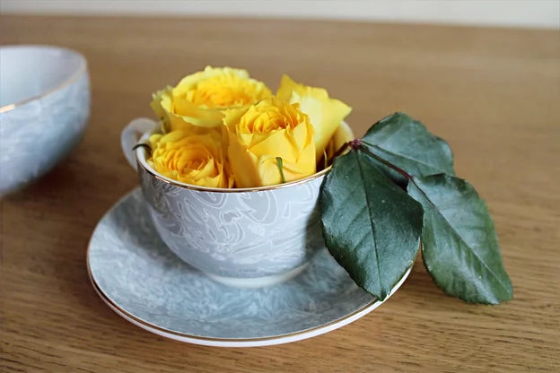 Cheshire Grey Tea cups (set of 2)