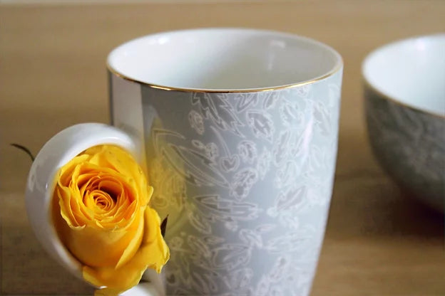 Cheshire Grey Mugs (set of 2)