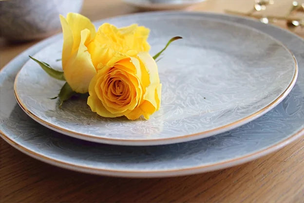 Cheshire Grey side plates set of 2