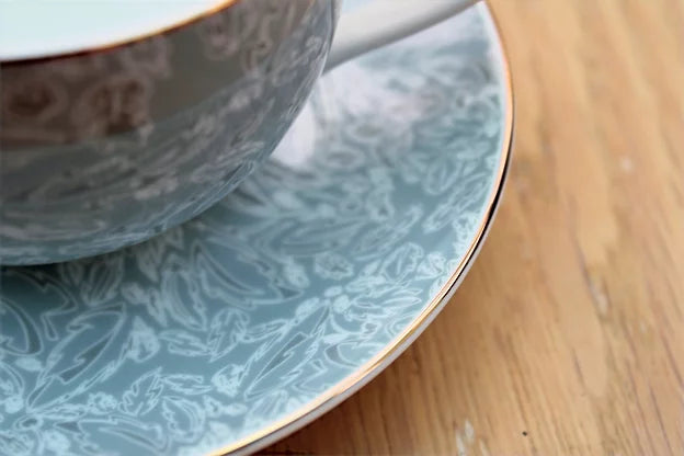 Cheshire Grey Tea cups (set of 2)