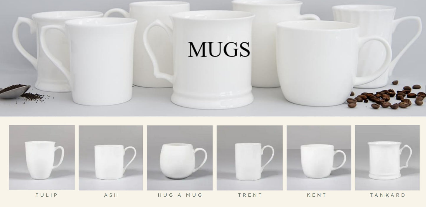 Personalised Venue Mugs set of 2.