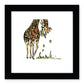 Kenya Giraffe Framed Artwork