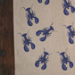 Bali Tea Towel - Blue Lobster