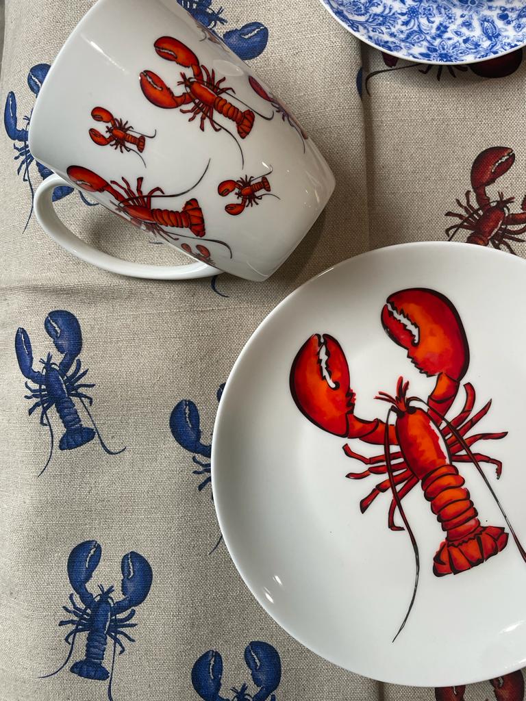 Bali Lobster Side Plate