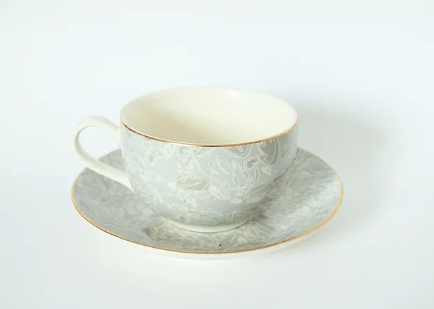 Cheshire Grey Tea cups (set of 2)