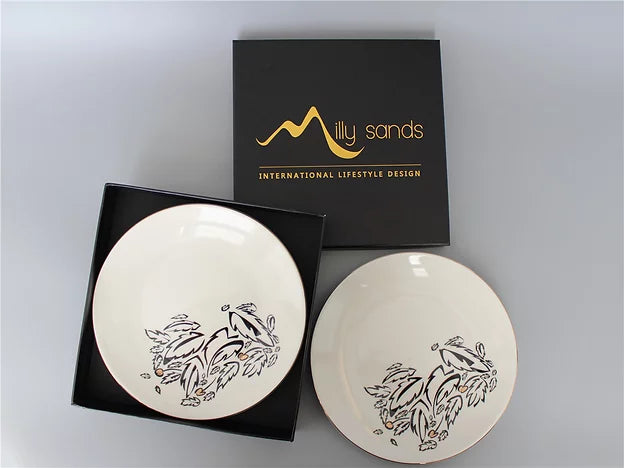 Cheshire Side Plates Set of 2 with Giftbox